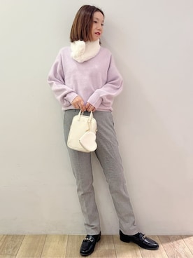 kcさん(レディース・152cm)の冬コーディネート