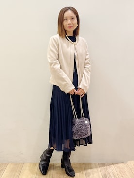 「index（インデックス）のアイテム」を使った、kcさん（レディース・152cm）の秋コーディネート