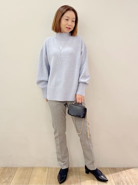 kcさん(レディース・152cm)の冬コーディネート