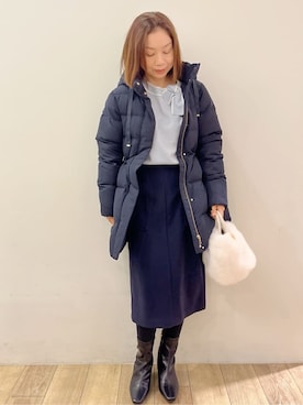 「index（インデックス）のアイテム」を使った、kcさん（レディース・152cm）の冬コーディネート