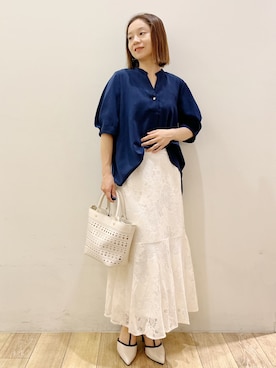 「index（インデックス）のアイテム」を使った、kcさん（レディース・152cm）の夏コーディネート