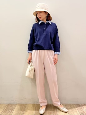 kcさん(レディース・152cm)の春コーディネート