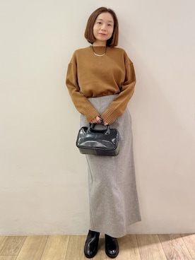 kcさん(レディース・152cm)の冬コーディネート