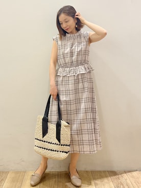 kcさん（レディース・152cm）の春コーディネート