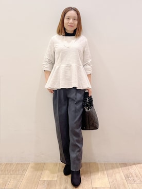 kcさん(レディース・152cm)の秋コーディネート