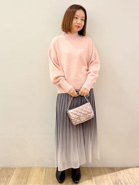 kcさん（レディース・152cm）の冬コーディネート