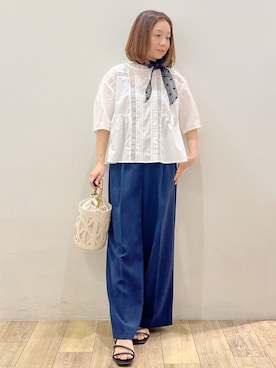 kcさん(レディース・152cm)の春コーディネート