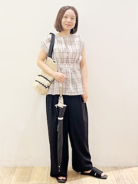 kcさん(レディース・152cm)の夏コーディネート