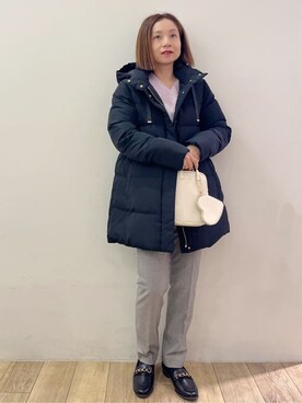 kcさん(レディース・152cm)の冬コーディネート