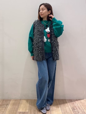 kcさん(レディース・152cm)の冬コーディネート