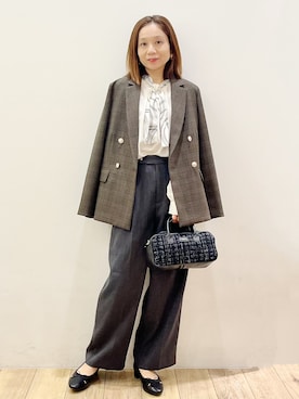 kcさん(レディース・152cm)の秋コーディネート