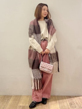 kcさん（レディース・152cm）の冬コーディネート