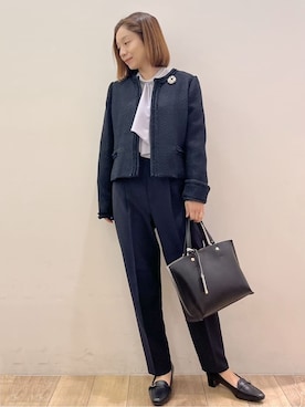 kcさん（レディース・152cm）の春コーディネート