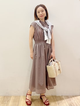 kcさん（レディース・152cm）の夏コーディネート