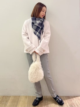 kcさん（レディース・152cm）の冬コーディネート
