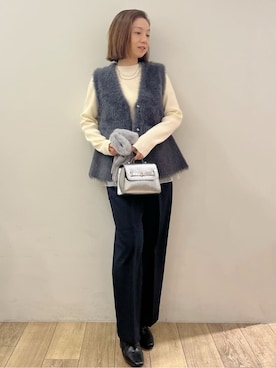 kcさん(レディース・152cm)の冬コーディネート