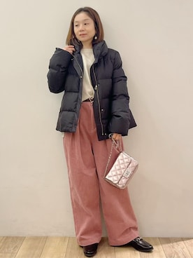 kcさん（レディース・152cm）の冬コーディネート