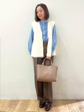 kcさん(レディース・152cm)の秋コーディネート
