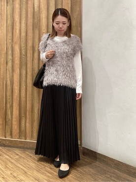 「DRESKIP（ドレスキップ）のアイテム」を使った、saaさん（レディース・156cm）の秋コーディネート