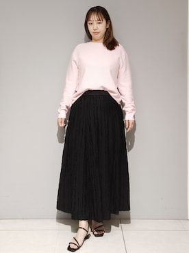 「index（インデックス）のアイテム（トップス）」を使った、kaoriさん（レディース・158cm）の春コーディネート