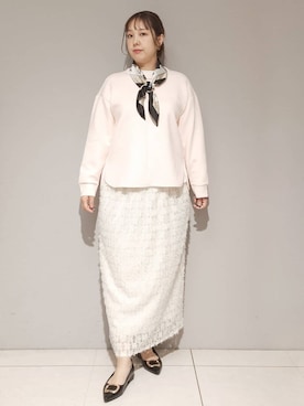 「UNTITLED（アンタイトル）のアイテム（ワンピース/ドレス）」を使った、kaoriさん（レディース・158cm）の冬コーディネート