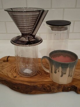 「アイテム（食器）」を使った、eのほうさん（レディース・100cm）の秋コーディネート