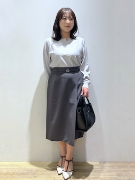 「index（インデックス）のアイテム」を使った、さやかさん（レディース・149cm）の秋コーディネート
