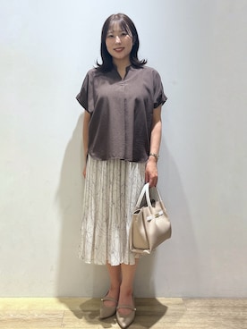 「index（インデックス）のアイテム」を使った、さやかさん（レディース・149cm）の夏コーディネート
