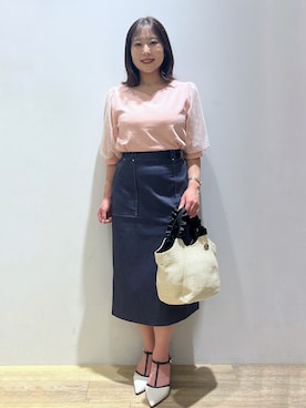 さやかさん（レディース・149cm）の春コーディネート