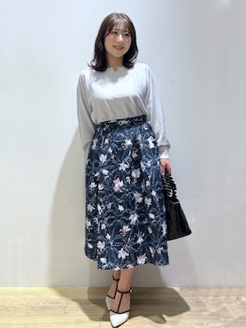 「index（インデックス）のアイテム」を使った、さやかさん（レディース・149cm）の秋コーディネート