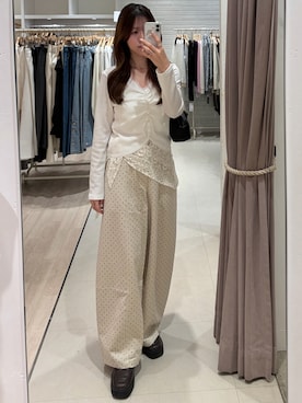 misato🧁🤍さん(レディース・164cm)の春コーディネート