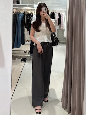 misato🧁🤍さん(レディース・164cm)の春コーディネート