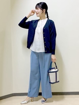 「Reflect（リフレクト）のアイテム（パンツ）」を使った、benigingerさん（レディース・164cm）の春コーディネート