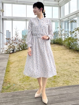 「Reflect（リフレクト）のアイテム（ワンピース/ドレス）」を使った、benigingerさん（レディース・164cm）の春コーディネート