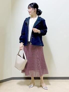 「COUP DE CHANCE（クードシャンス）のアイテム」を使った、benigingerさん（レディース・164cm）の春コーディネート