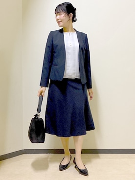 「smart pink（スマートピンク）のアイテム（トップス）」を使った、benigingerさん（レディース・164cm）の春コーディネート