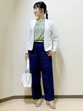 「COUP DE CHANCE（クードシャンス）のアイテム」を使った、benigingerさん（レディース・164cm）の春コーディネート