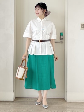 「Reflect（リフレクト）のアイテム（トップス）」を使った、benigingerさん（レディース・164cm）の夏コーディネート
