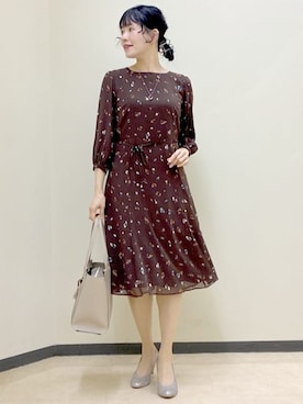 「Reflect（リフレクト）のアイテム（ワンピース/ドレス）」を使った、benigingerさん（レディース・164cm）の春コーディネート