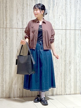 「Reflect（リフレクト）のアイテム」を使った、benigingerさん（レディース・164cm）の秋コーディネート