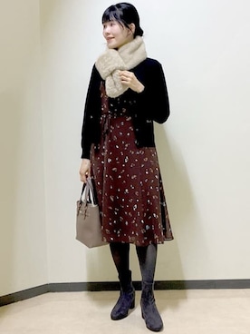 benigingerさん(レディース・164cm)の冬コーディネート