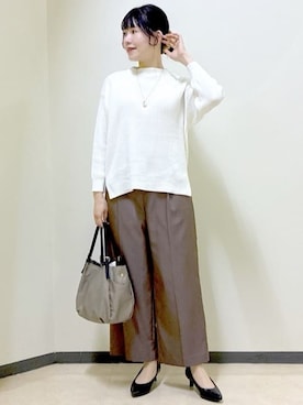 「Reflect（リフレクト）のアイテム（アクセサリー）」を使った、benigingerさん（レディース・164cm）の冬コーディネート