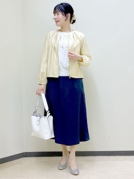 「Reflect（リフレクト）のアイテム（ジャケット/アウター）」を使った、benigingerさん（レディース・164cm）の春コーディネート
