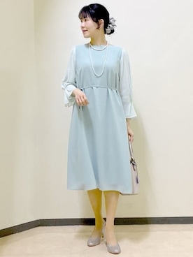 「Reflect（リフレクト）のアイテム（ワンピース/ドレス）」を使った、benigingerさん（レディース・164cm）の冬コーディネート