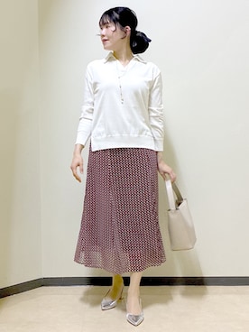 「COUP DE CHANCE（クードシャンス）のアイテム」を使った、benigingerさん（レディース・164cm）の春コーディネート