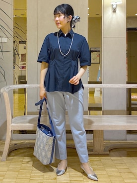 「COUP DE CHANCE（クードシャンス）のアイテム」を使った、benigingerさん（レディース・164cm）の春コーディネート