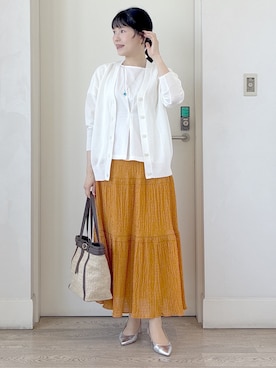 「Reflect（リフレクト）のアイテム（トップス）」を使った、benigingerさん（レディース・164cm）の夏コーディネート