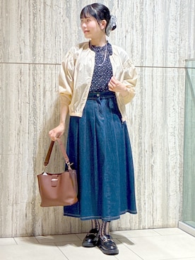 「Reflect（リフレクト）のアイテム（トップス）」を使った、benigingerさん（レディース・164cm）の秋コーディネート