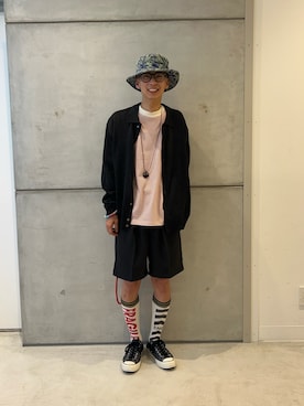 伊藤 毅さん(メンズ・177cm)の夏コーディネート