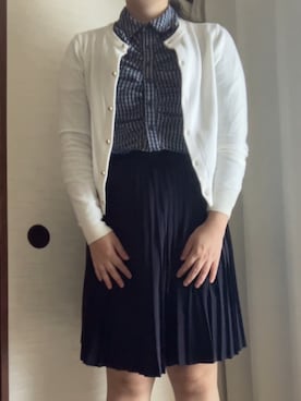 「Heather（ヘザー）のアイテム（トップス）」を使った、natsuniminoruさん（レディース・161cm）の春コーディネート